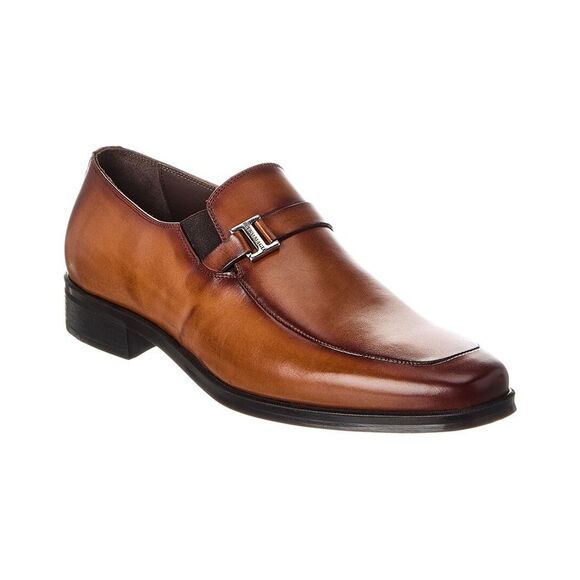 M By Bruno Magli Pivetto Leather Loafer Brown